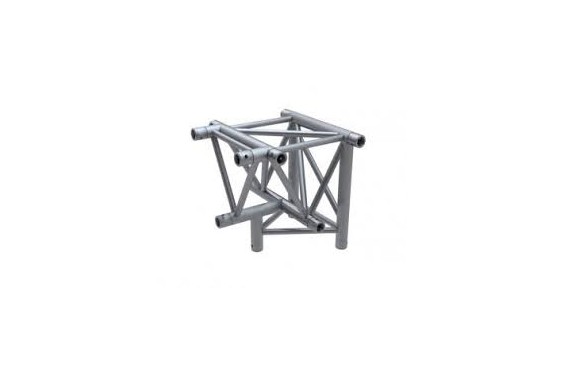 GLOBAL TRUSS - F43 - Angle 4D T42 - T Apex Down - 50cm - 6 connecteurs inclus  (Neuf)